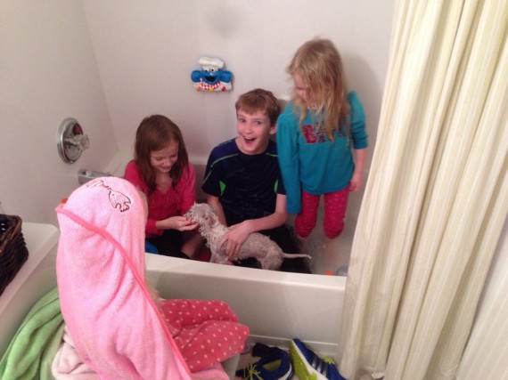kids bathing pip